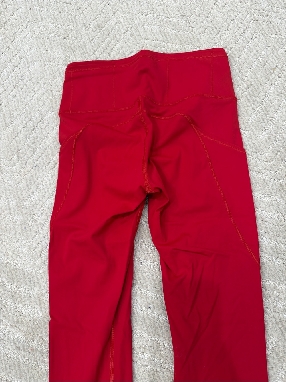 lululemon athletica Bright Red Athletic Leggings - Picture 3 of 6
